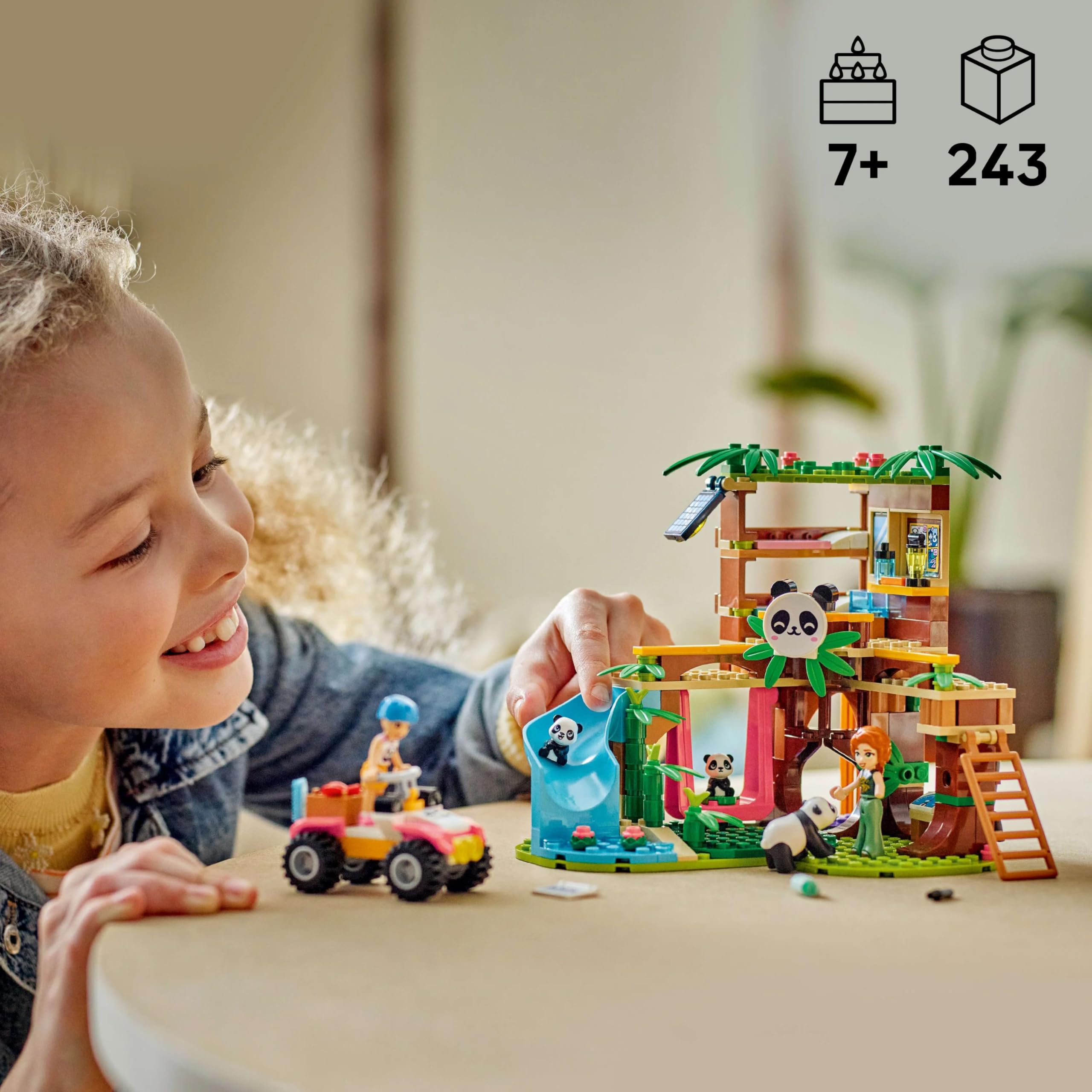 Amazon.com: Lego 42648 Friends Panda Sanctuary Toy Birthday